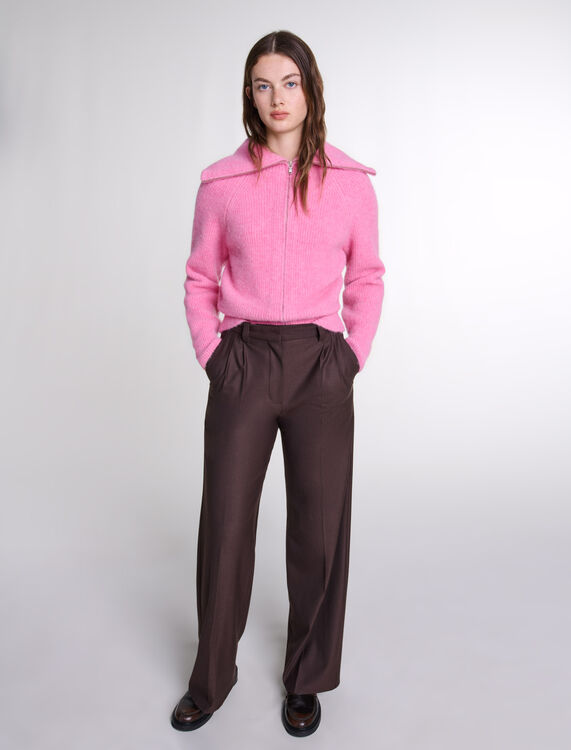 Wide-leg suit trousers - Trousers & Jeans - MAJE