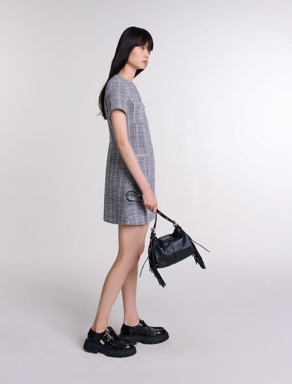 Tweed dress -  - MAJE