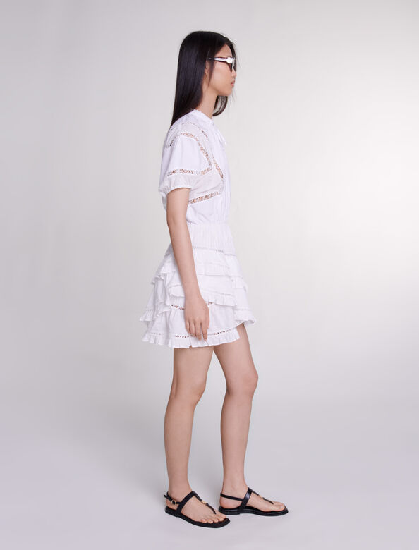 maje : Dresses 顏色 白色/WHITE