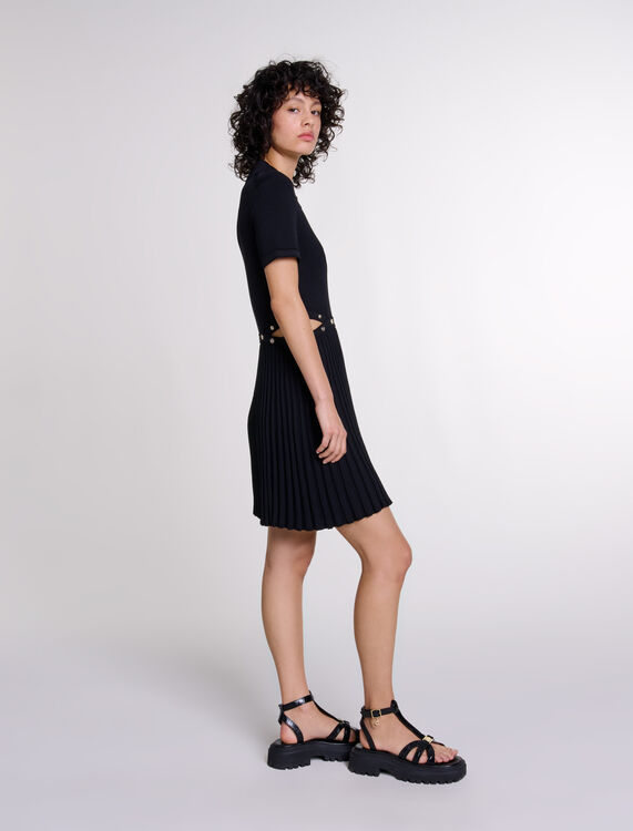 Short knit dress - Dresses - MAJE