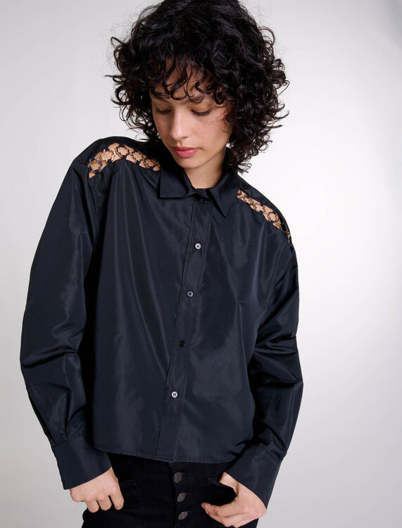 Openwork shirt -  - MAJE