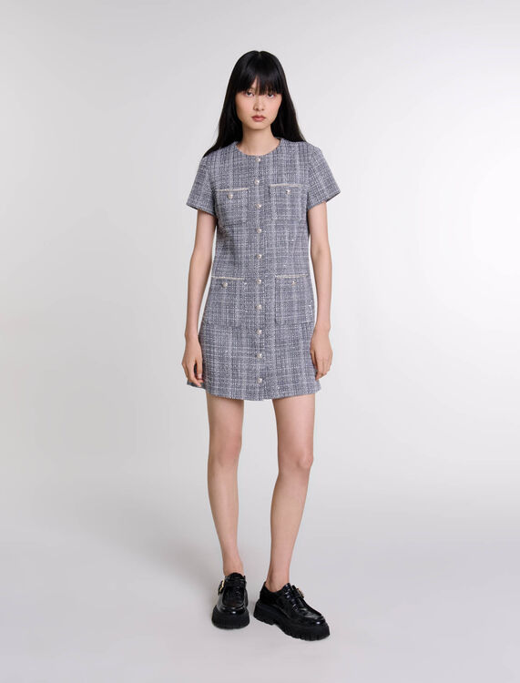 Tweed dress -  - MAJE