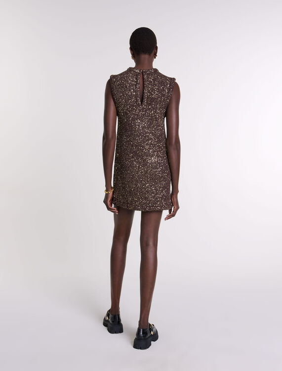 Short sequin dress - Dresses - MAJE