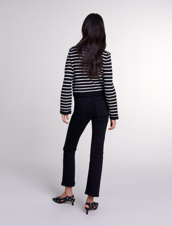 Striped cardigan -  - MAJE