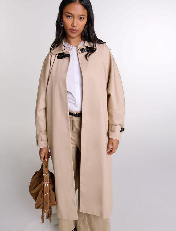 Long trench coat -  - MAJE