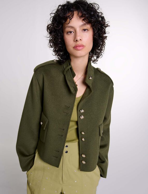 Double-sided jacket -  - MAJE