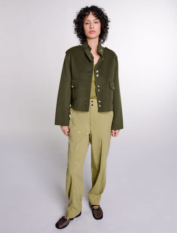 Double-sided jacket -  - MAJE