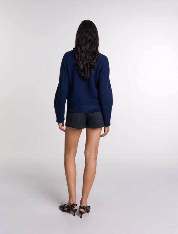 Wool-blend jumper - Sweaters & Cardigans - MAJE