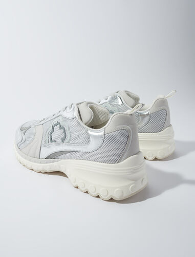 M Sneakers : Sneakers color Silver