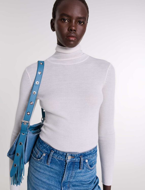 Wool and silk jumper -  - MAJE