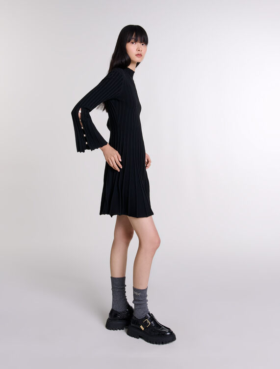 Short knit dress -  - MAJE