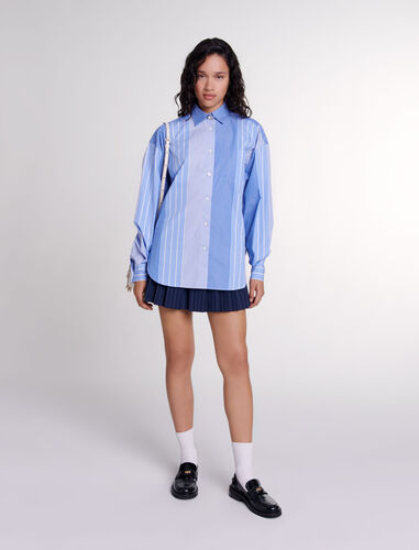 maje : Shirts 顏色 蓝白条纹/