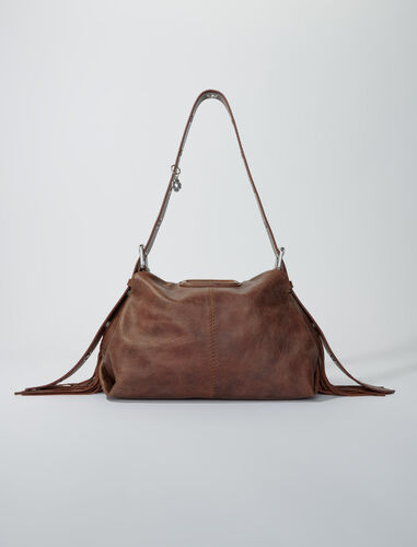 Miss M bag in vintage leather : M Bag color Old brown