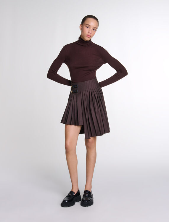 Wool and silk jumper -  - MAJE