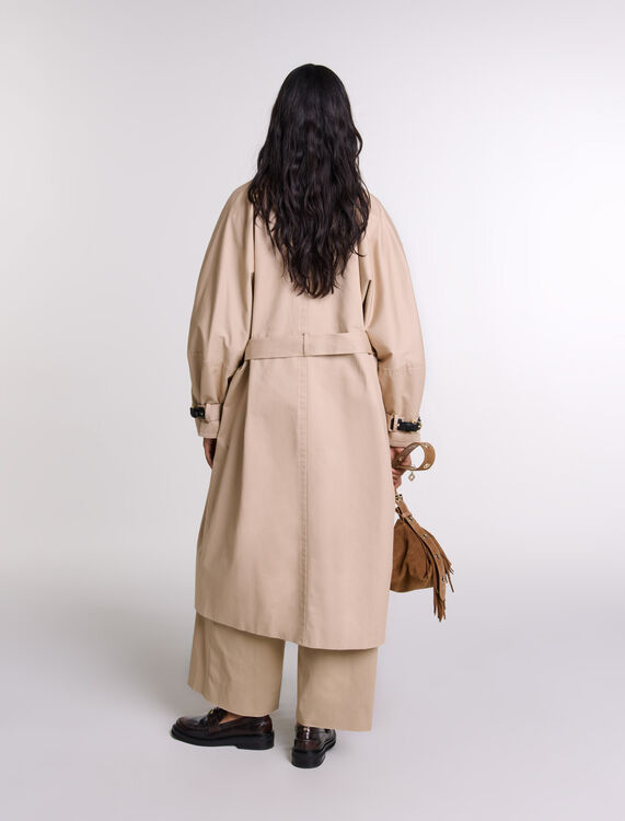 Long trench coat -  - MAJE