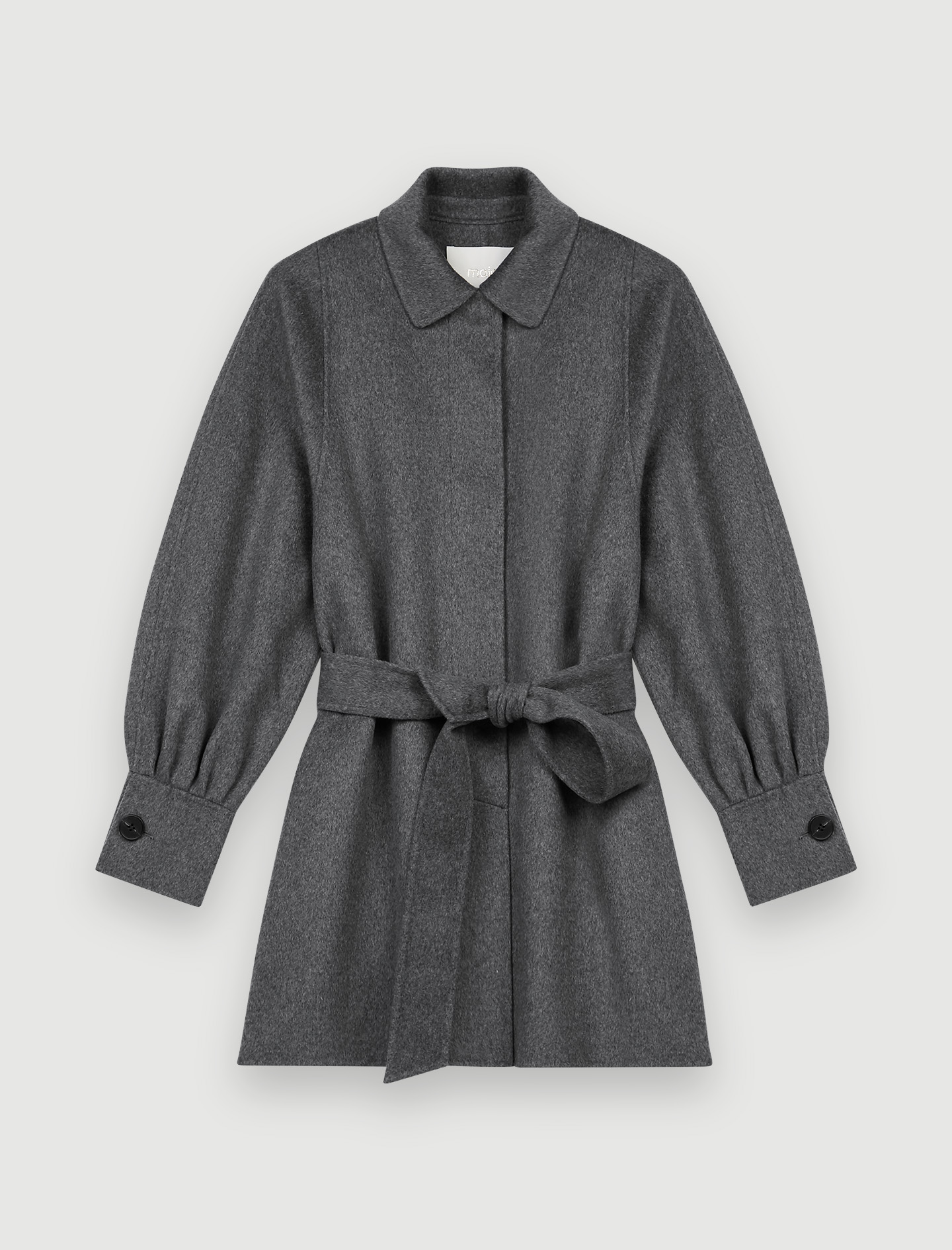 221GALIGRIS Belted double sided coat - View All - Maje.com